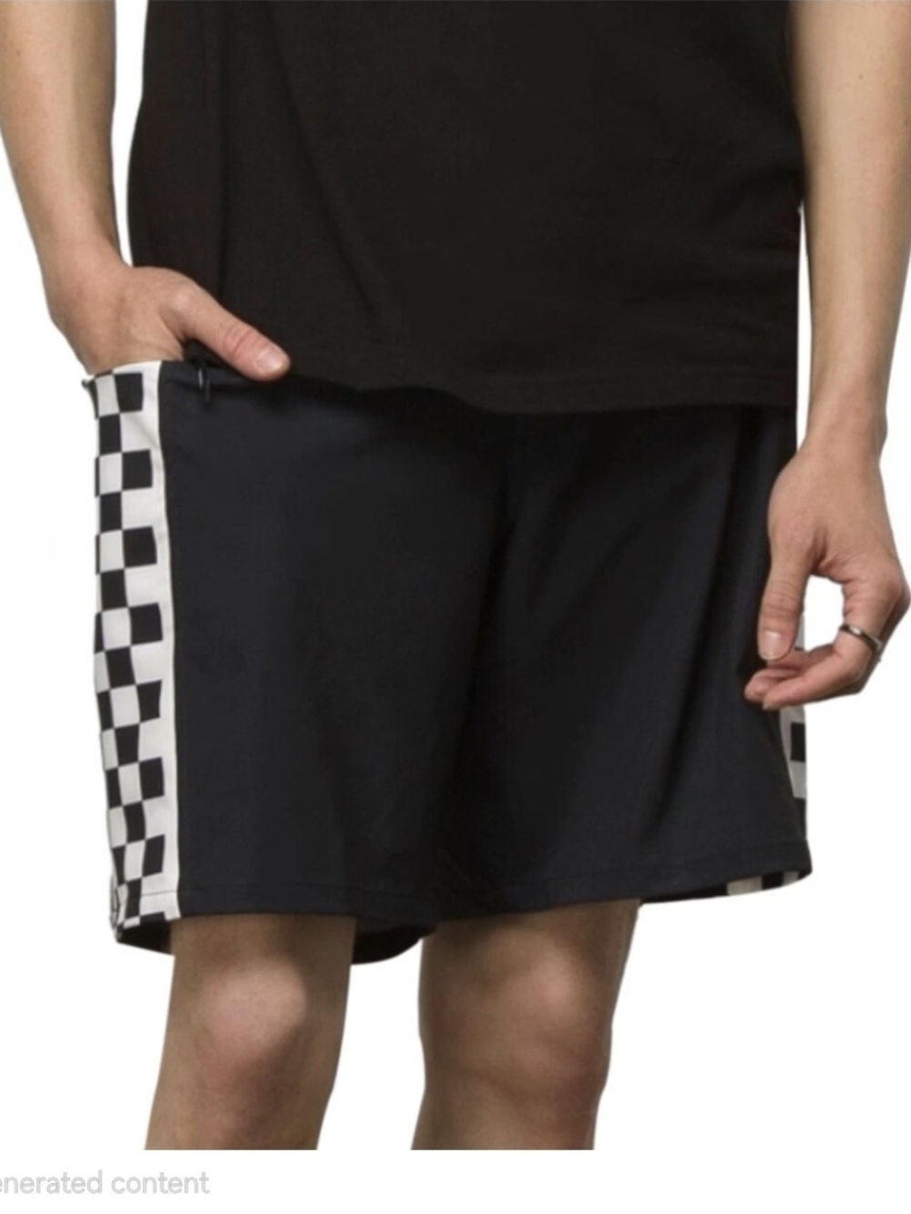 Vans Daily Sideline Boardshorts Checkered Men Sz 32